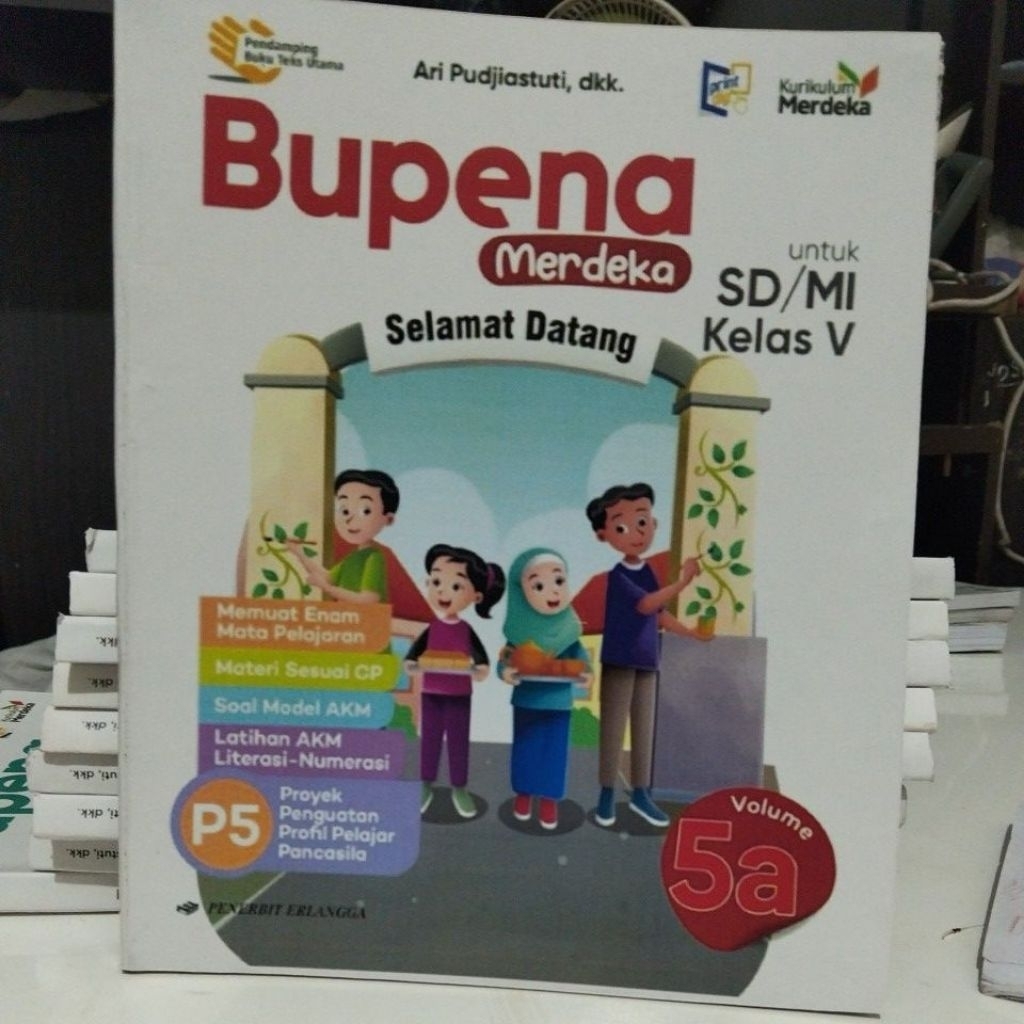 Jual buku Bupena untuk SD/MI kelas 5 volume 5a kurikulum merdeka ...