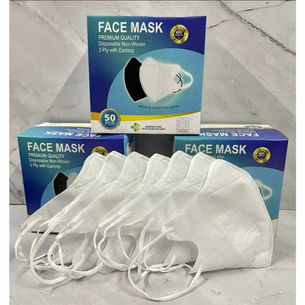Jual MASKER DUCKBILL 3PLY NON BOX MASK EARLOOP HARGA 1PCS | Shopee ...