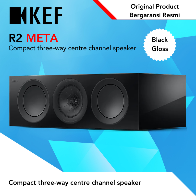 Jual KEF R2 META R 2 META R-2 META Compact three-way centre channel ...