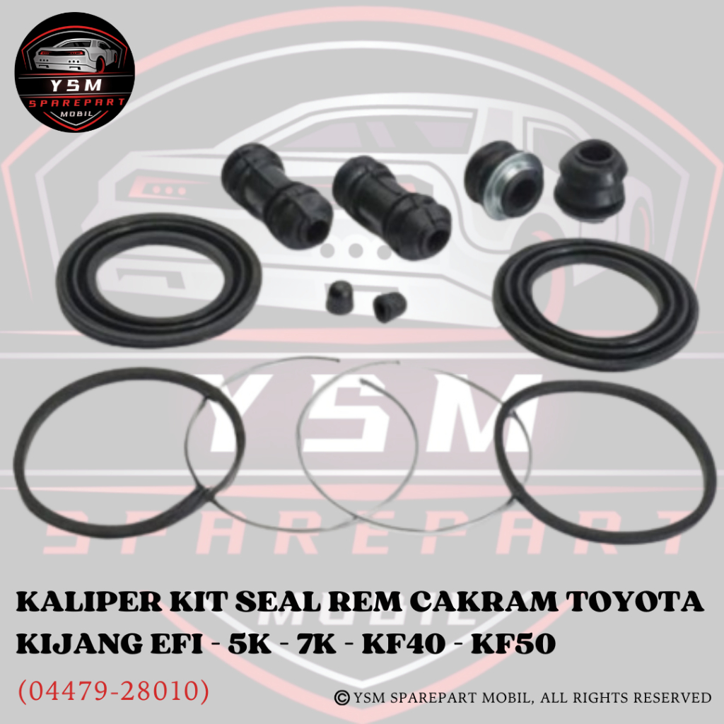 Jual Califer Kit Kaliper Kit Seal Karet Rem Cakram Depan Kijang EFI ...