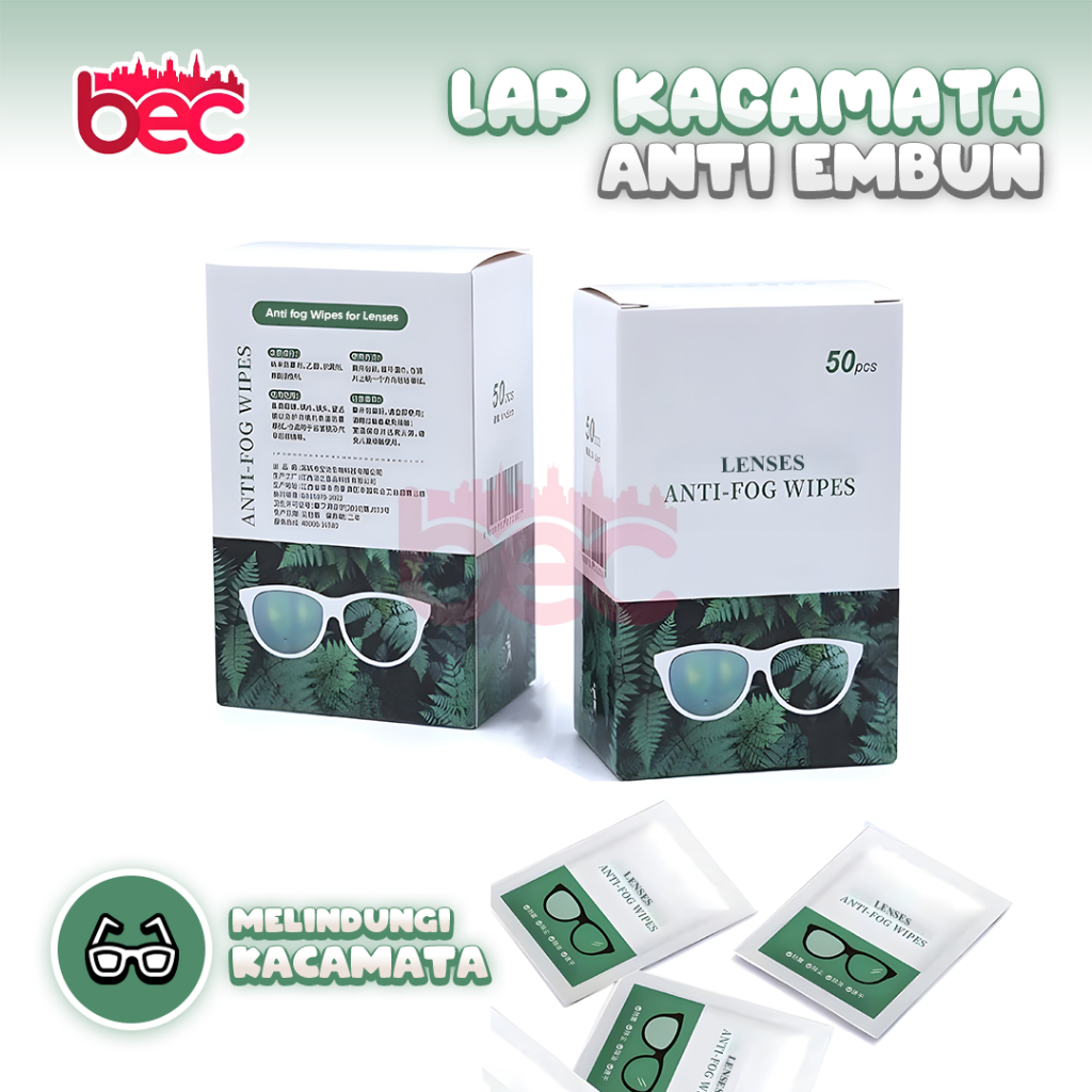 Jual [BEC] Tisu Lap Kacamata Anti Embun | Kain Magic Anti Kabut Dry ...