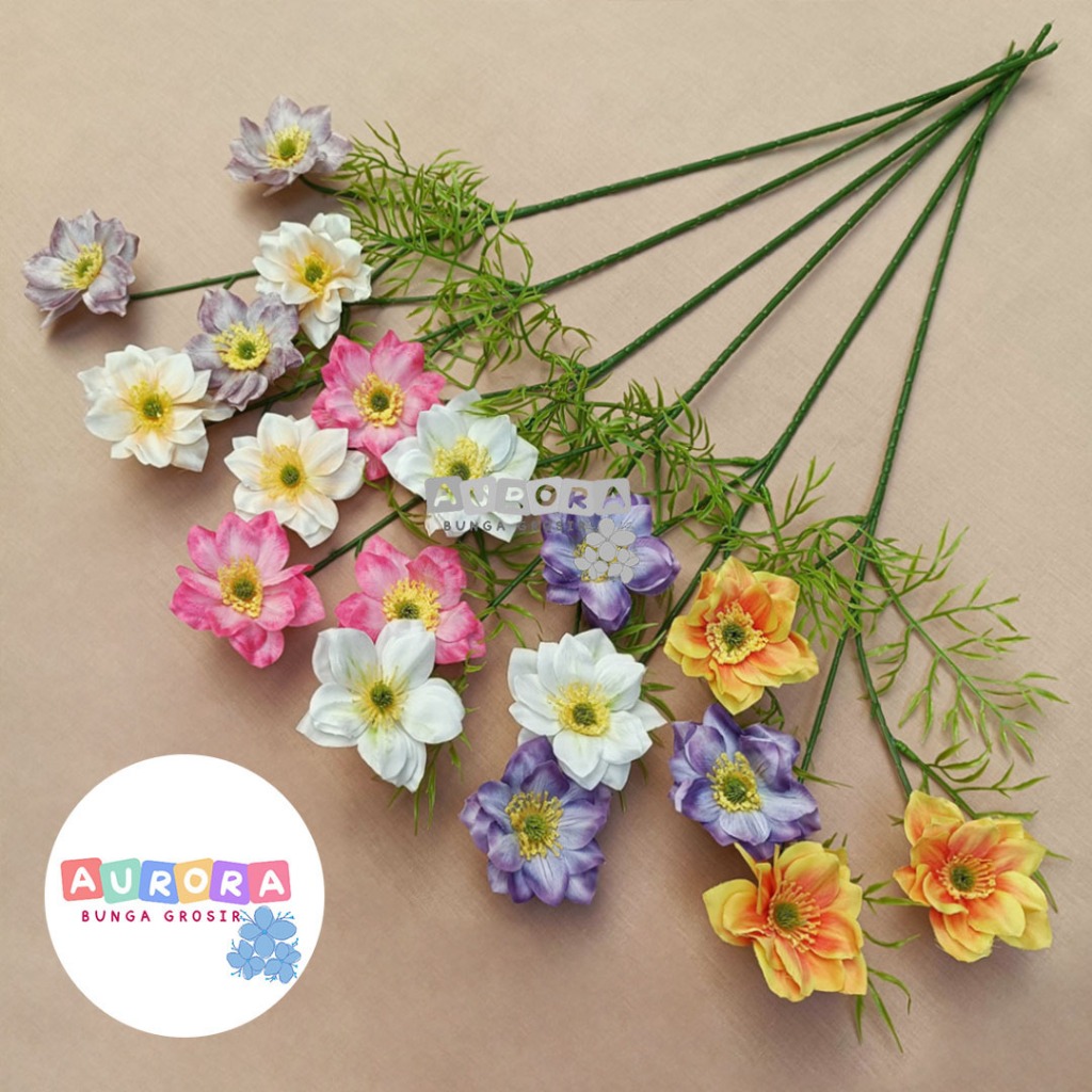 Jual Artificial Tea Flower Premium Artificial Flower Decoration Bunga