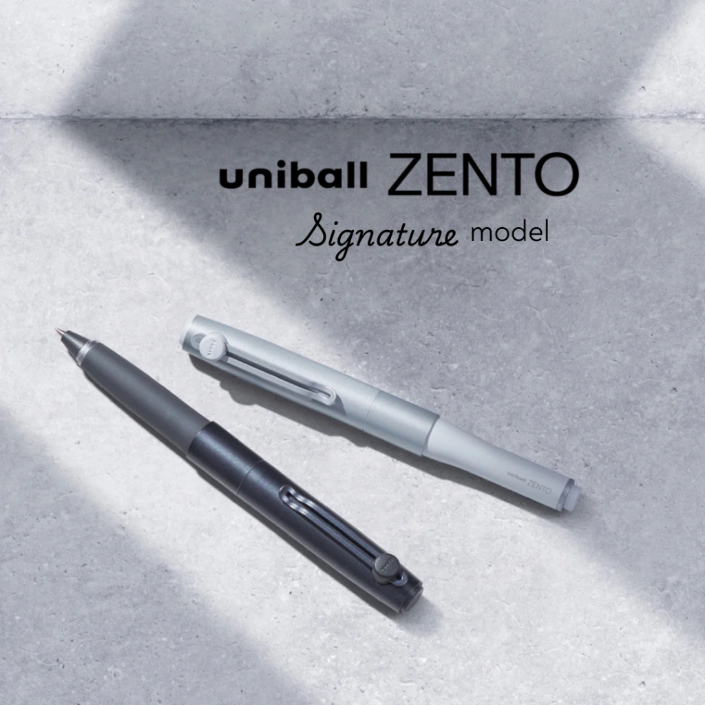 Jual Uni UniBall Zento Signature Model 0.38mm 0.5mm Gel Ink Pen
