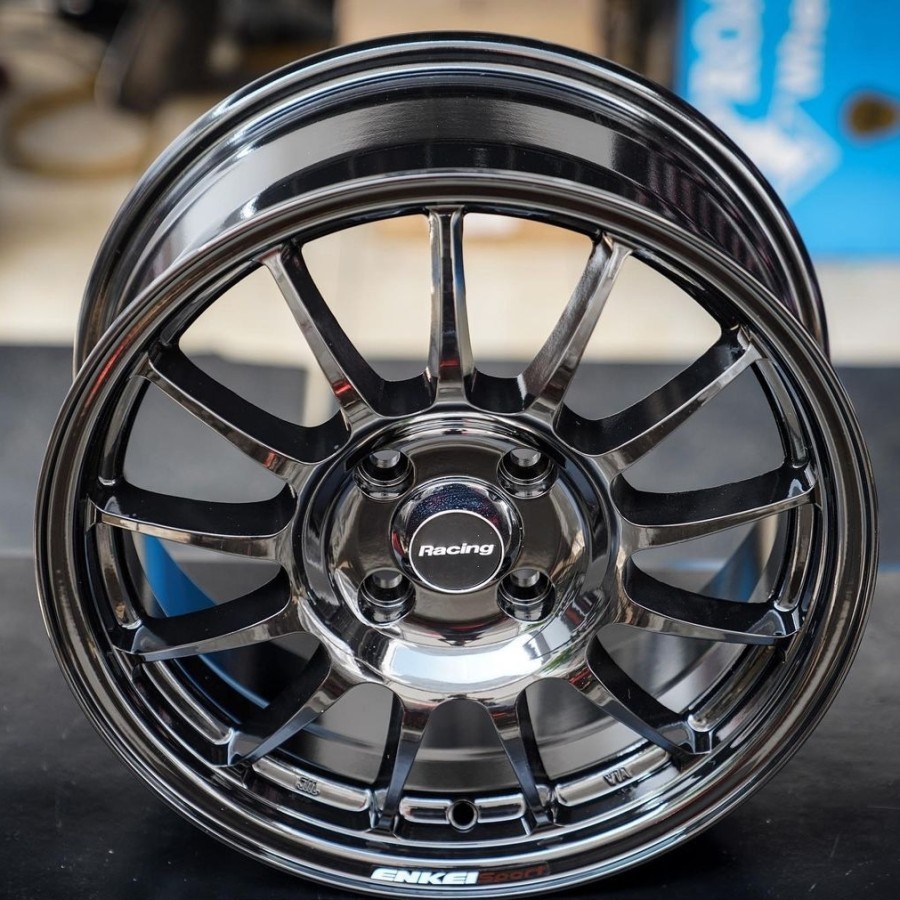 Jual Velg Racing R15 Lebar 6.5 ET 40 Pcd 4x100 Enkei Rct Buat Brio ...