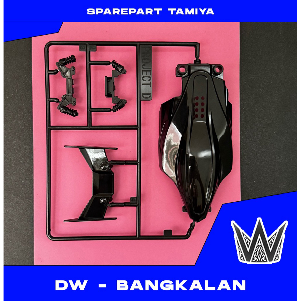 Jual BODY TAMIYA DUAL RIDGE SUPER 2 PROJECT D | Shopee Indonesia