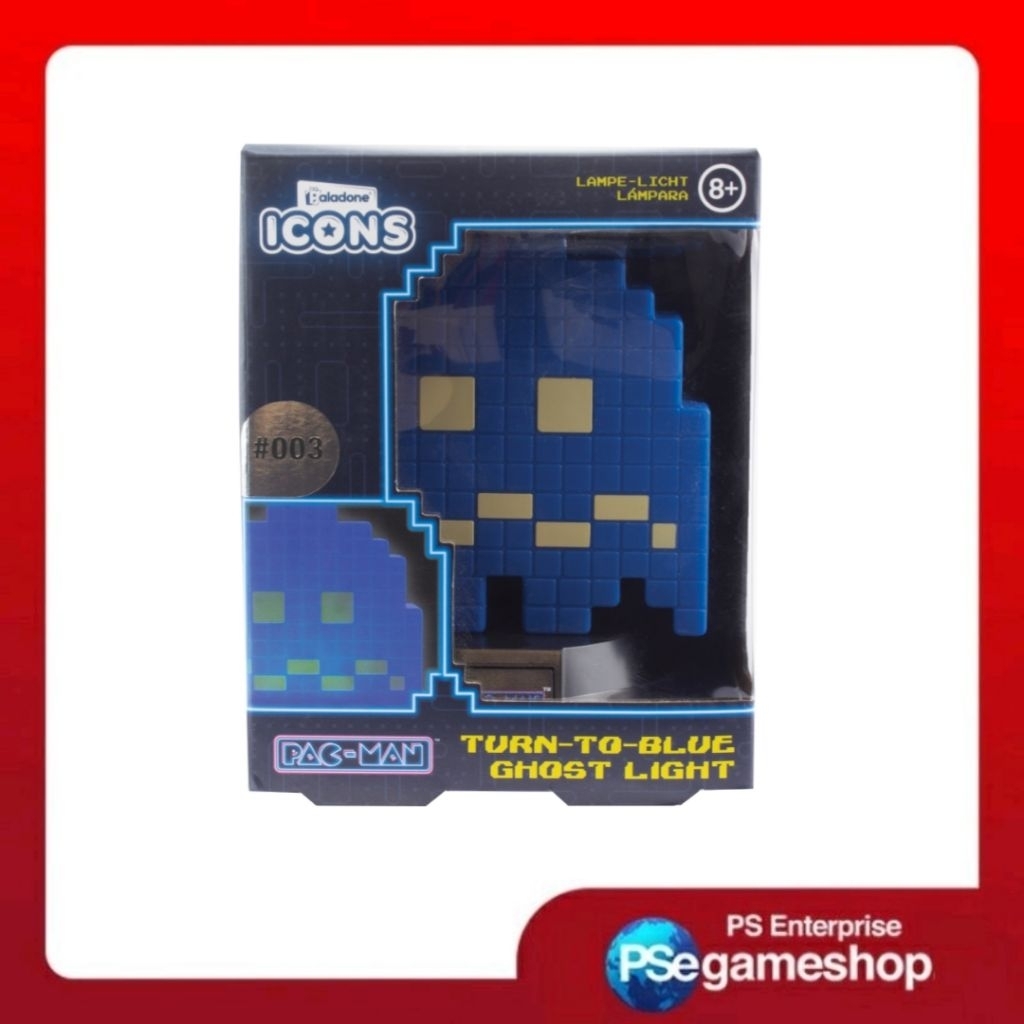 Peluches PAC-MAN BIG PLUSH CLYDE & TURN-TO-BLUE GHOST (B:TURN-TO-BLUE GHOST) 20 Cm De Banpresto