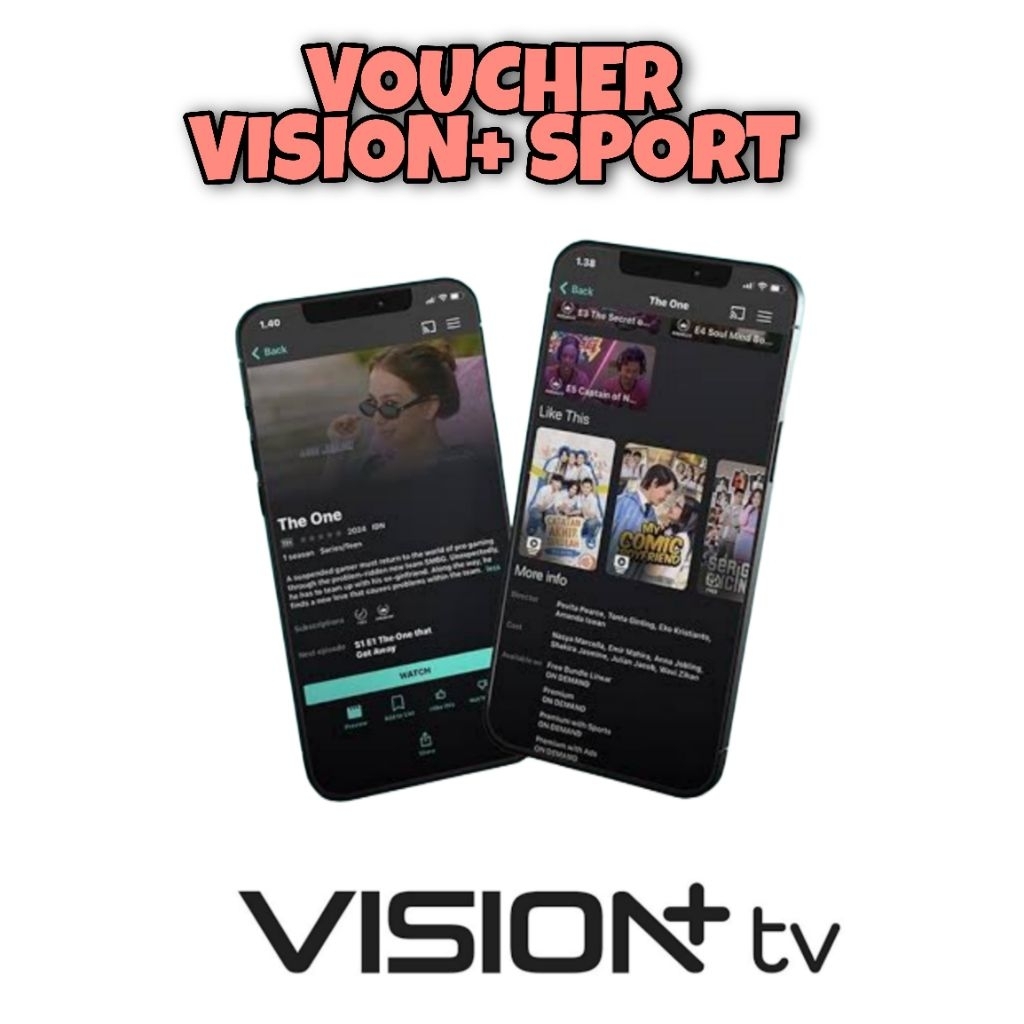 Jual VOUCHER VISION+ SPORT | Shopee Indonesia