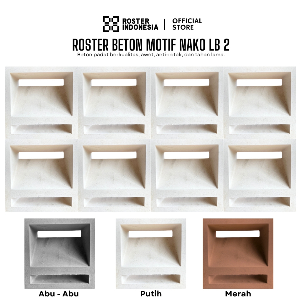 Jual Roster Indonesia - Roster Beton Nako LB 2 Roster Beton Minimalis ...