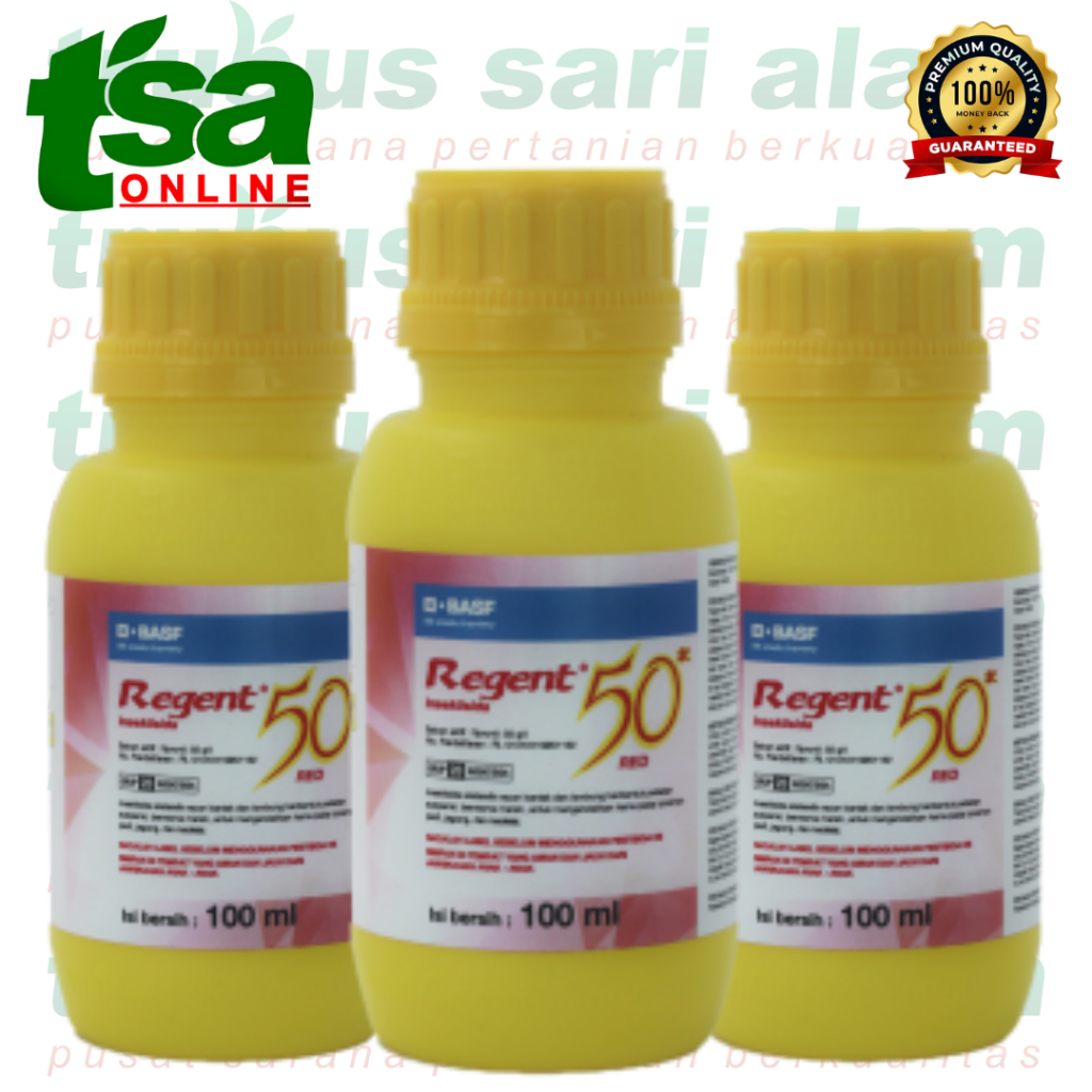 Jual NSEKTISIDA REGENT 50 SC MERAH ISI 100 ML PENGENDALI HAMA TANAMAN ...