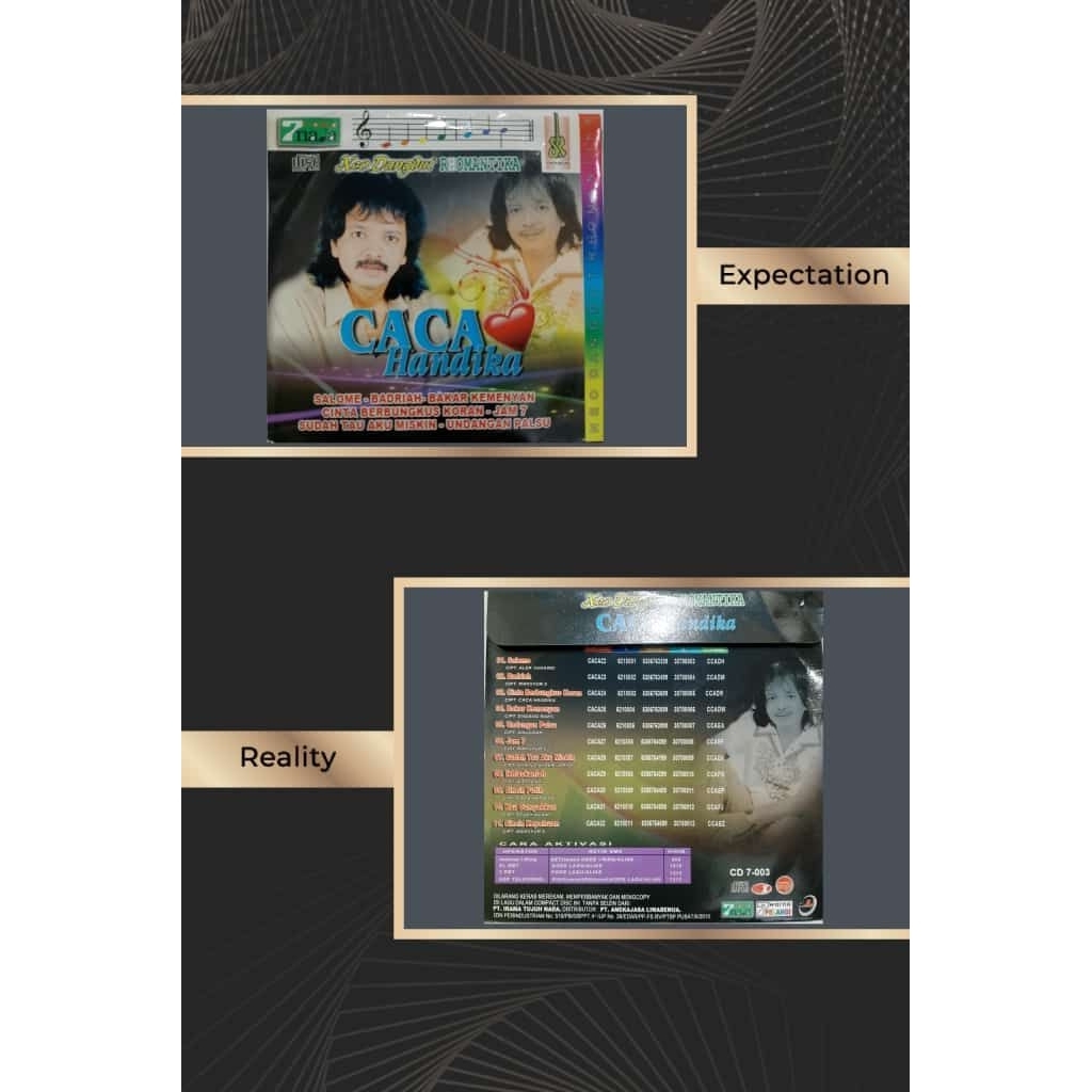 Jual CD audio dangdut caca Handika 7nada | Shopee Indonesia