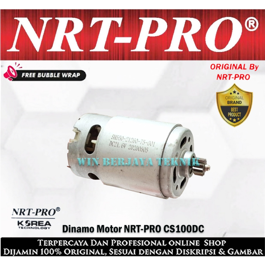 Jual NRT PRO CS 100 DC Dinamo Motor Mesin Cordless Mini Chainsaw 4