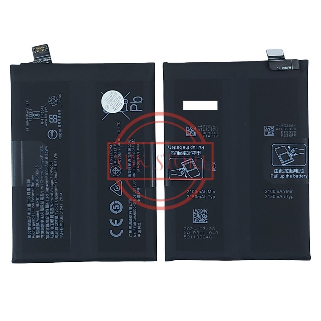 Vhbw Batterie Compatible Avec DJI Osmo Mobile 5, Osmo Mobile 6, OM5