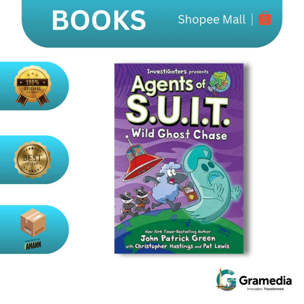 Jual Gramedia MKG Buku Import Investigators Agents of S.U.I.T