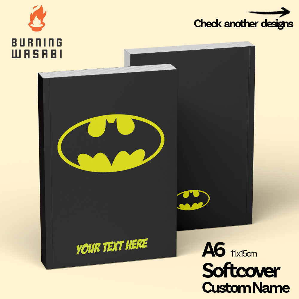 Jual Buku Saku Pocket Notebook Batman DC Superhero Softcover Custom ...