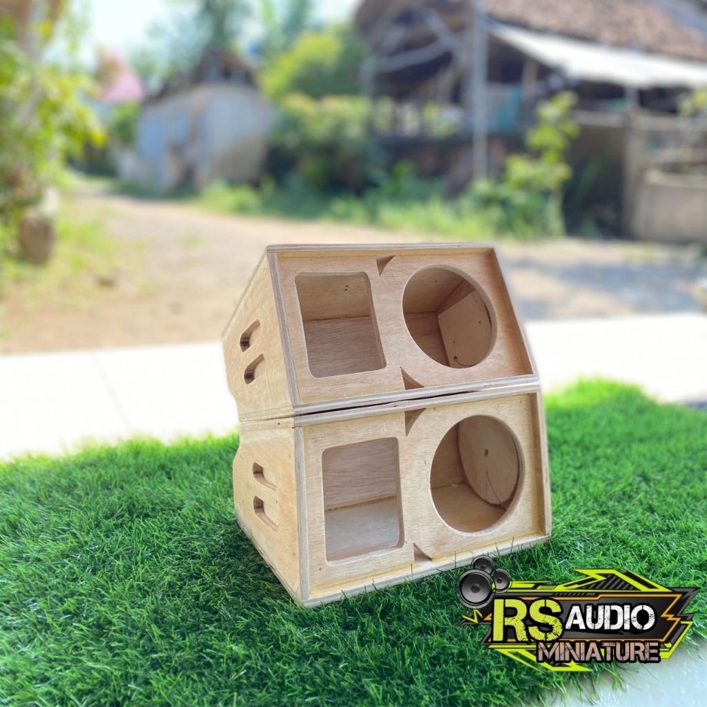 Jual BOX SPEAKER LINE ARRAY 4 INCH SINGLE PLUS TWEETER KOTAK MODEL ...