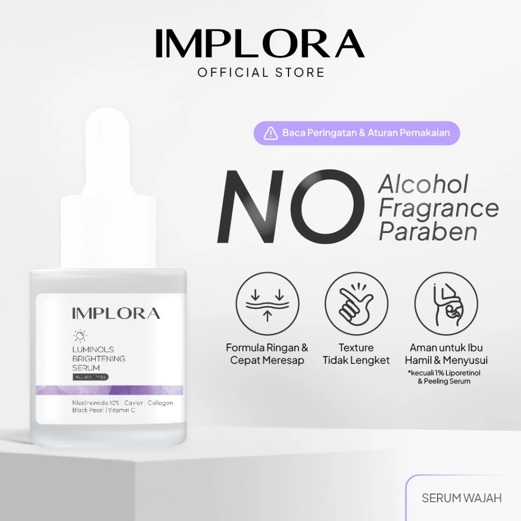Serum Wajah Implora 20ML untuk Perawatan Kulit dan Kecantikan