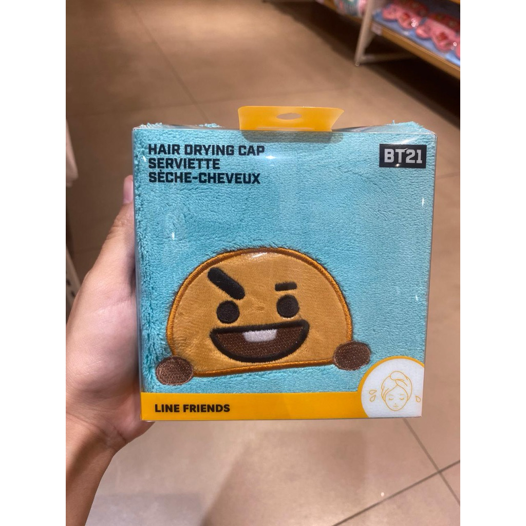 Jual Miniso x BT21 - Hair Drying Cap (Shooky) | Shopee Indonesia