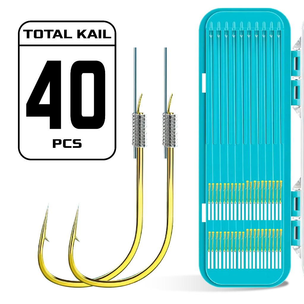 Jual Paket Mata Kail Isi 10 Rangkai Set + Box Penyimpanan Rangkaian ...