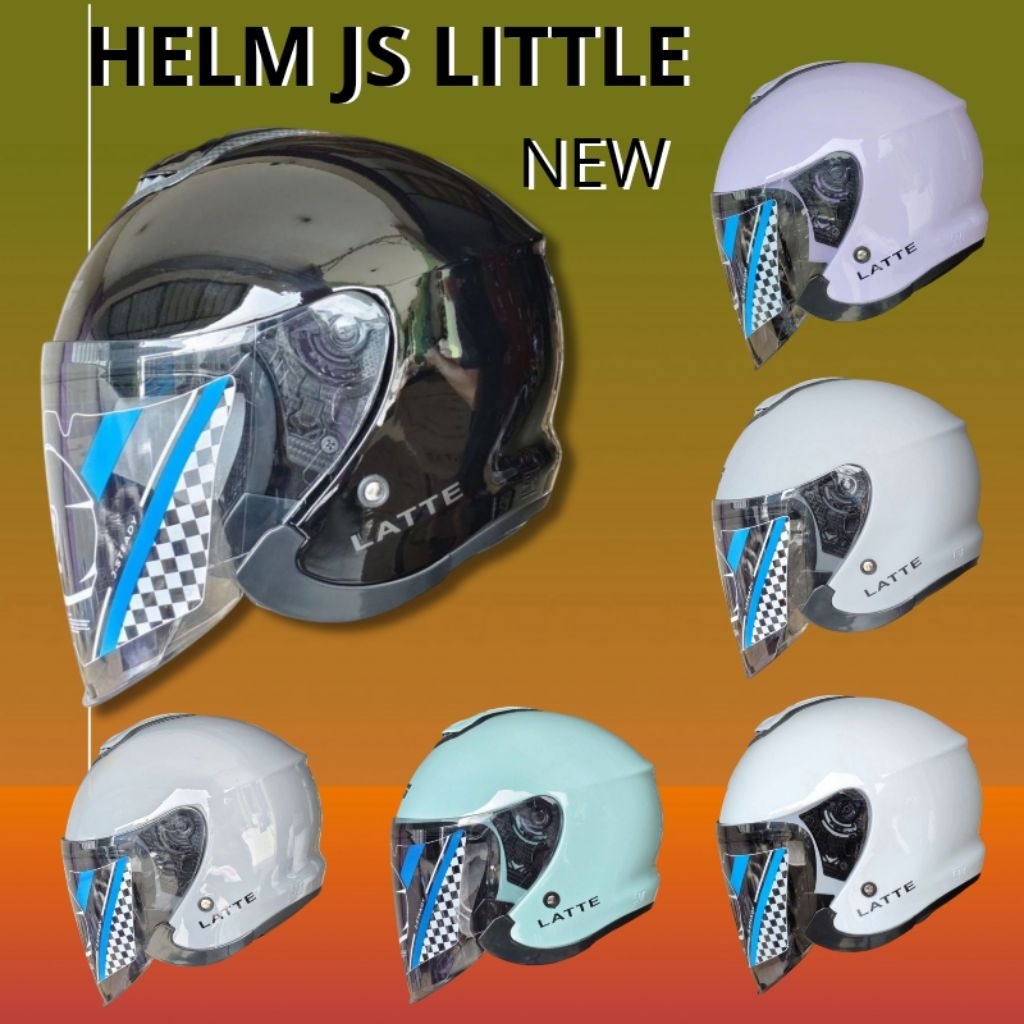 Jual helm js latte original helm js j.steady SNI helmet dewasa ...
