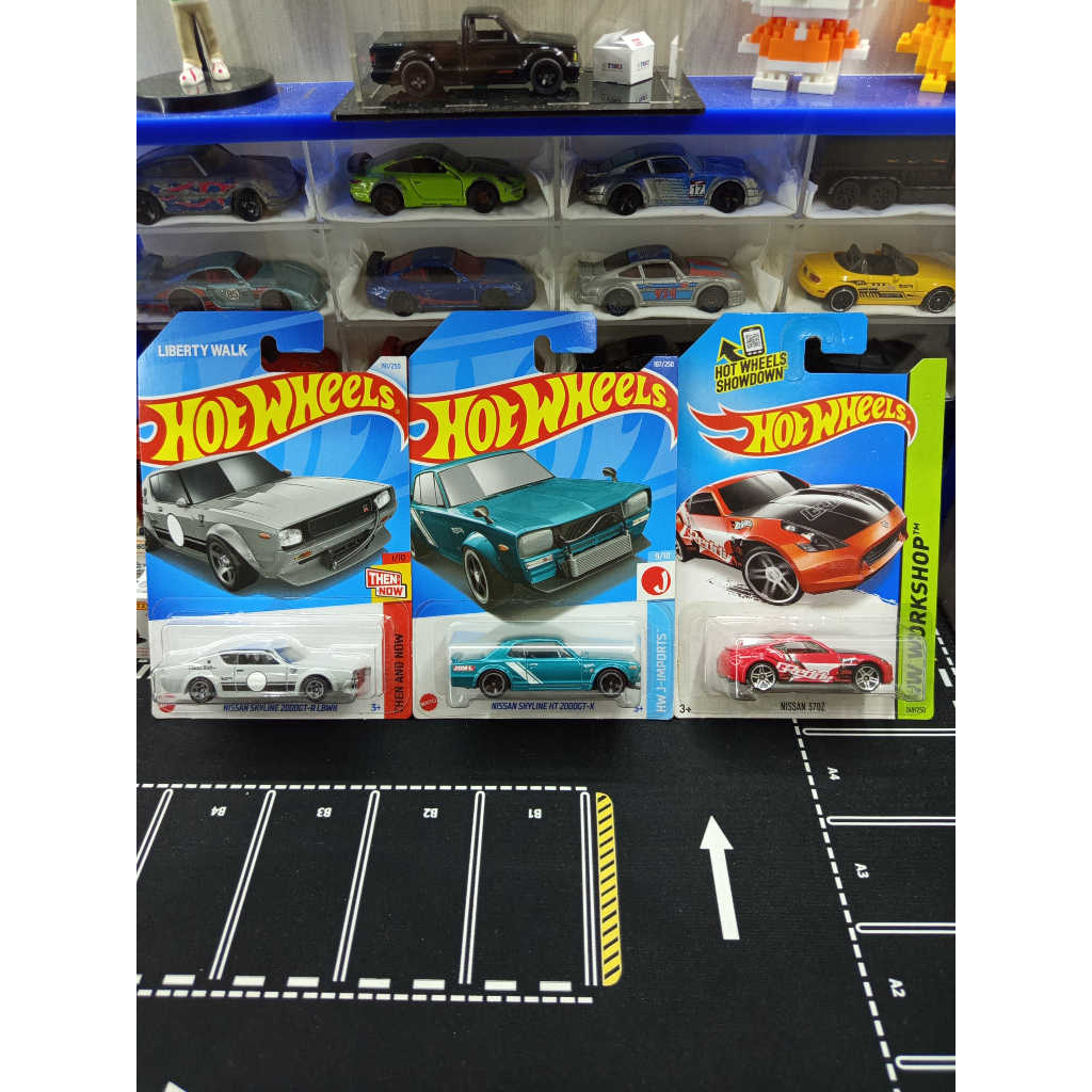 Jual Hot Wheels Nissan 370Z Nissan Skyline Dan Nissan Skyline Lbwk ...