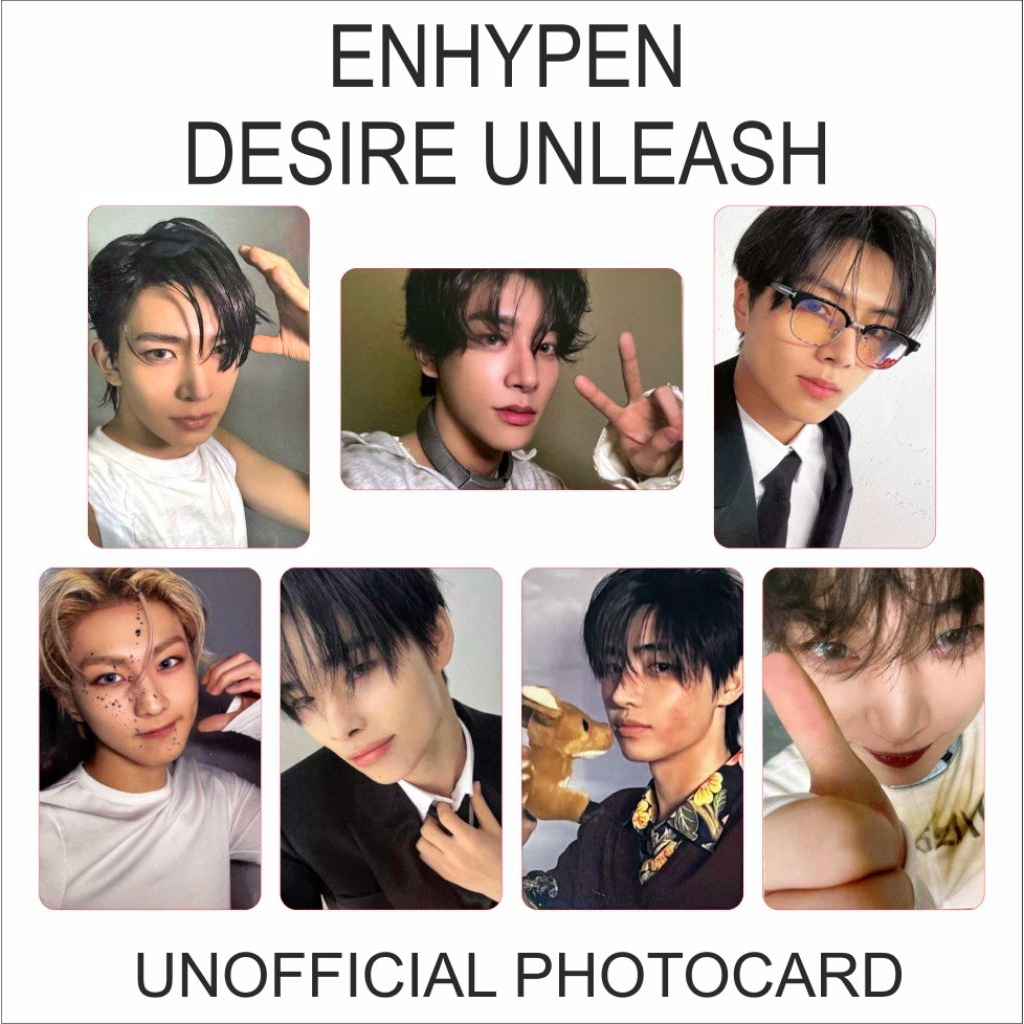 Jual (BISA SATUAN) ENHYPEN Desire Unleash Sunghoon Jay Jake
