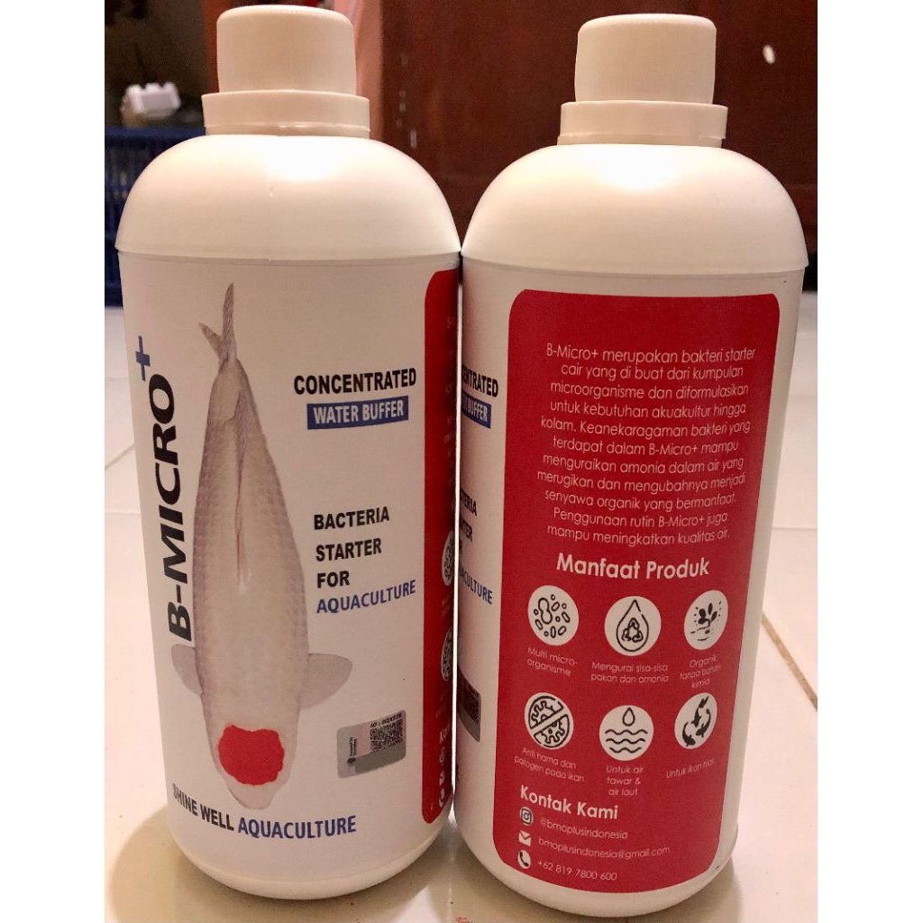 Jual B micro + Bmicro+ 250ml & 1L original bacteria starter Bmicro+ ...