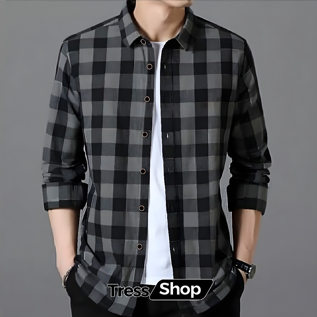 Jual Kemeja flanel ukuran M - XL kualitas premium (PROMO MURAH) flanel