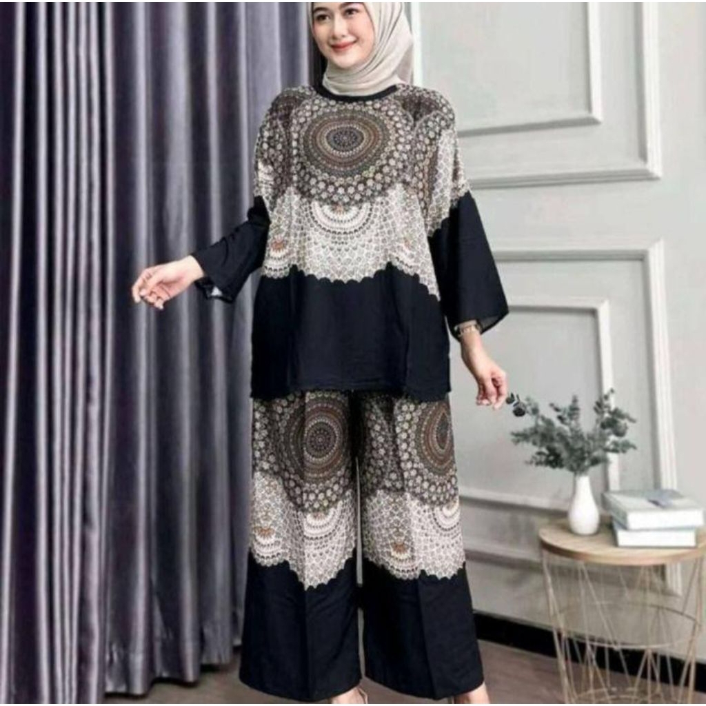 Jual one set batik mantili(premium batik) | Shopee Indonesia