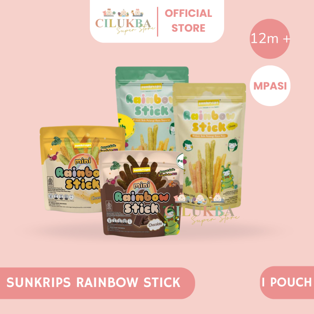 Jual SUNKRIPS RAINBOW STICK | CAMILAN | CAMILAN ANAK 1 TAHUN | CEMILAN ...