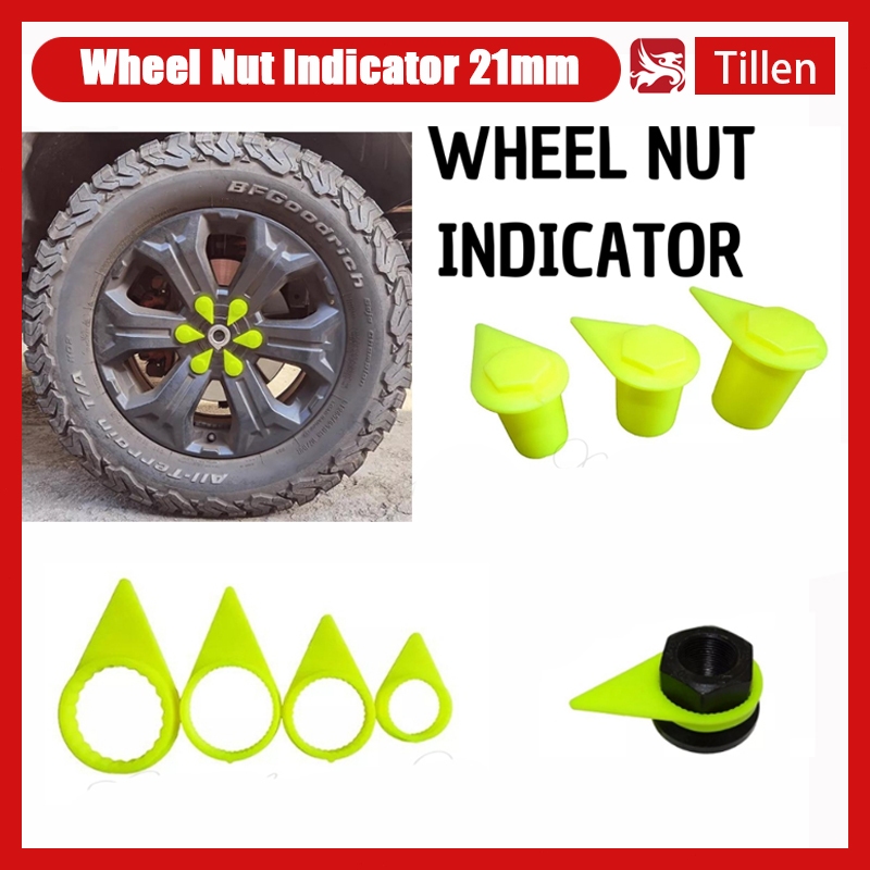 Jual 10psc Wheel Nut Indicator 21mm / Indikator baut roda / Indikator ...