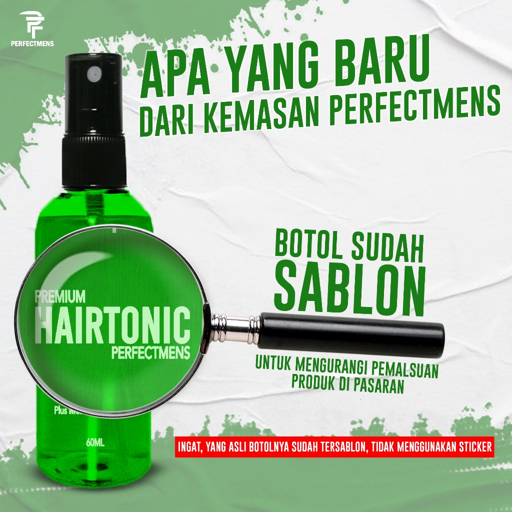 Jual PERFECT HAIR TONIC vitamin dan penumbuh rambut Hairtonic rambut ...