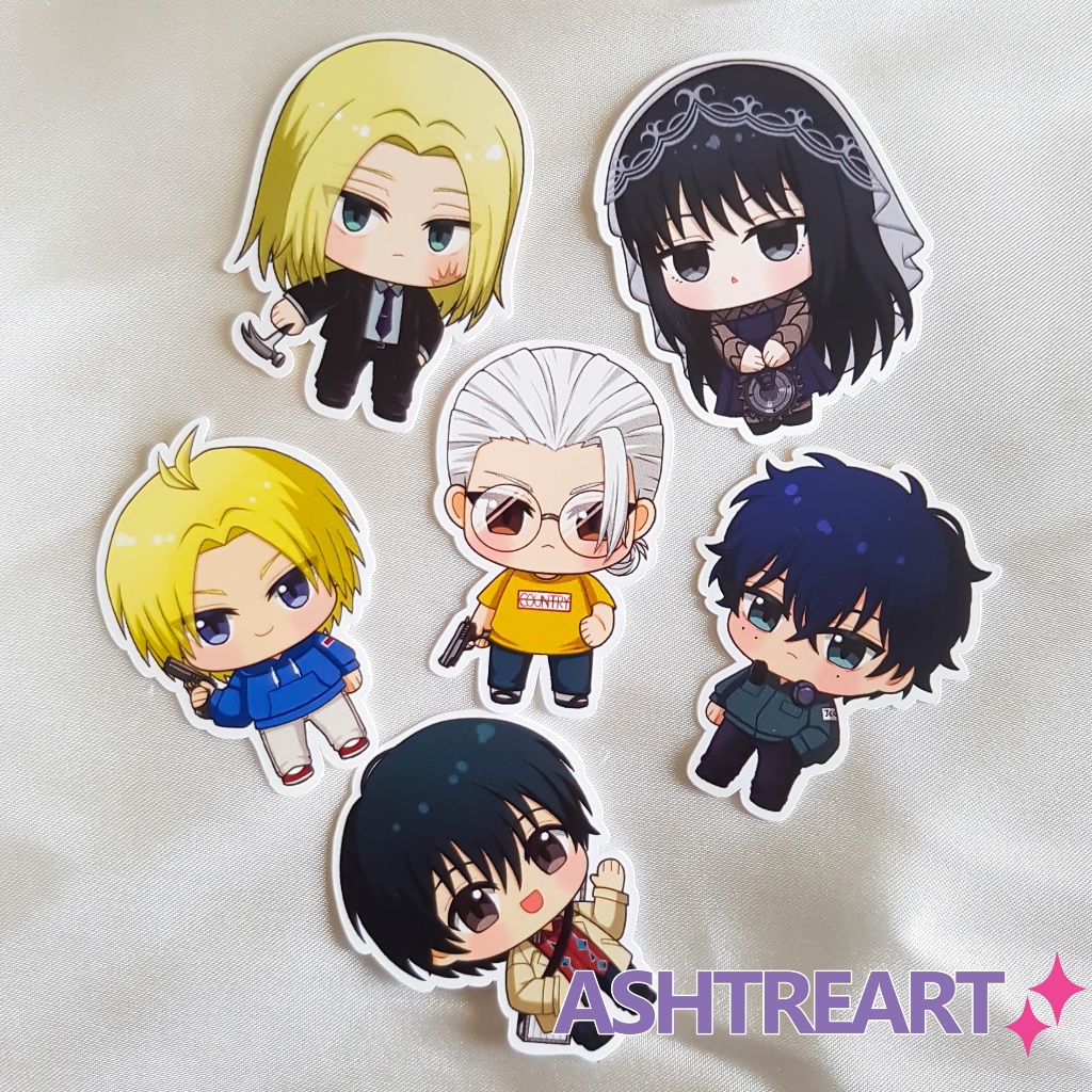 Jual [Ashtreart] SAKAMOTO DAYS Mini Sticker | Shin Nagumo Sakamoto ...