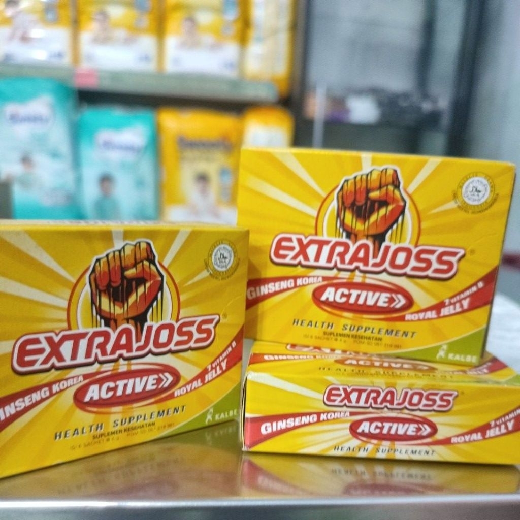Jual Extra Joss Active Suplemen Kesehatan 6 x 4.2 g | Shopee Indonesia