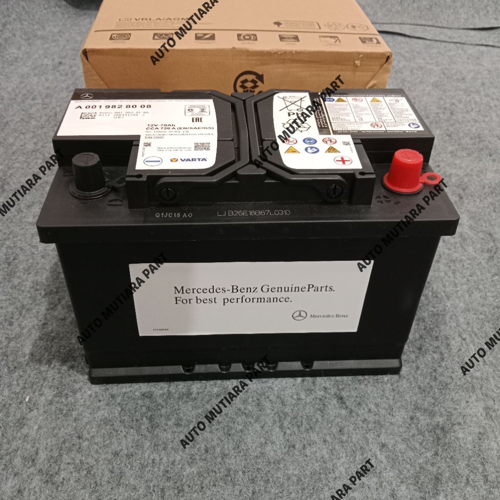 Mercedes W204 Batterie