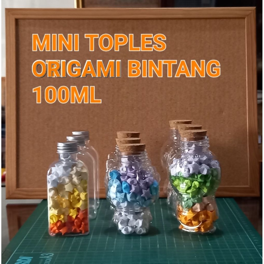 Jual MINI Botol Origami Bintang 100/150/200 ML | Shopee Indonesia