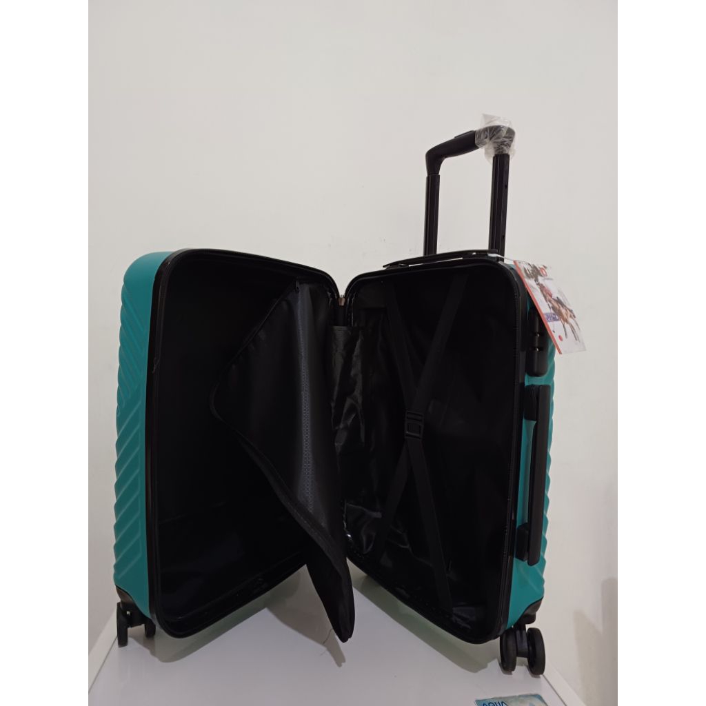 Jual koper fiber swiss polo ukuran 20inch cabin pesawat ( model terbaru ...