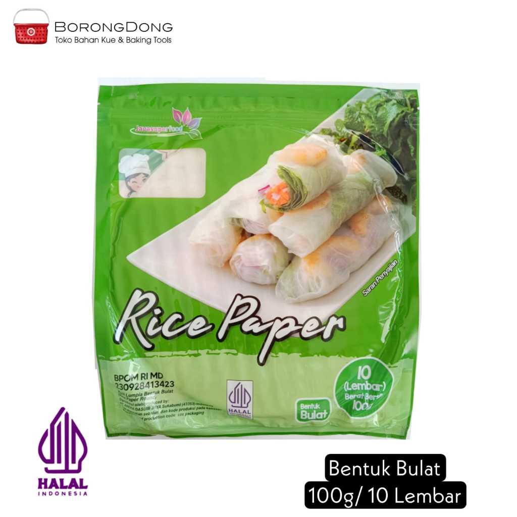 Jual Javasuperfood Rice Paper (Isi 10 - 20 Lembar) | Shopee Indonesia