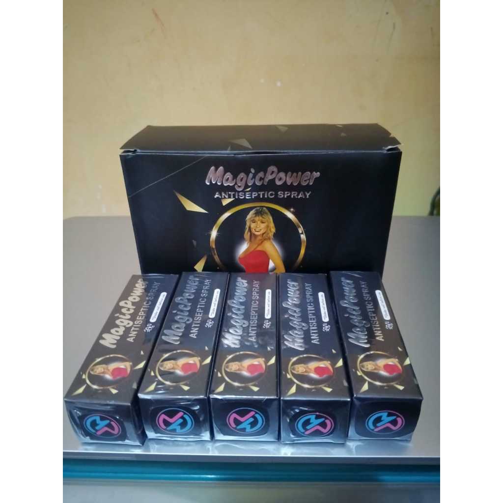 Jual 1 BOX - (COD) Magic Power Spray 10 Botol Isi 15ML | Shopee Indonesia