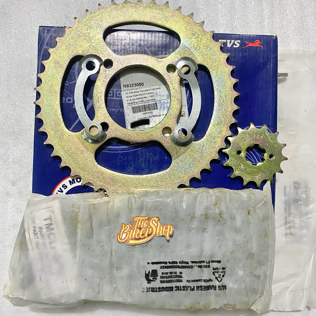 Jual gear set / gir set TVS APACHE RTR 180 Original TVS | Shopee Indonesia