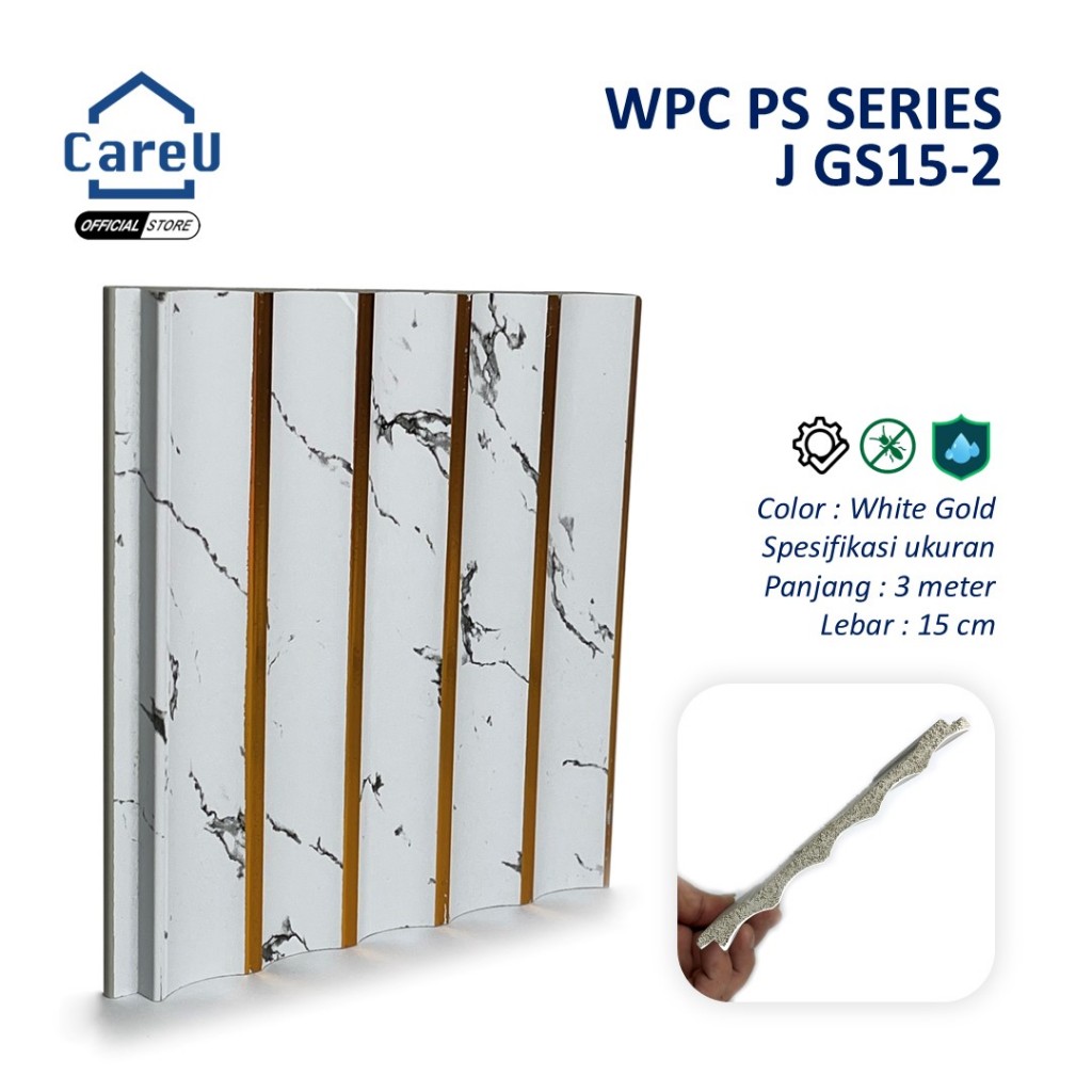 Jual [Satuan] WPC Panel Premium Tipe PS WPC PS Series Polystyrene ...