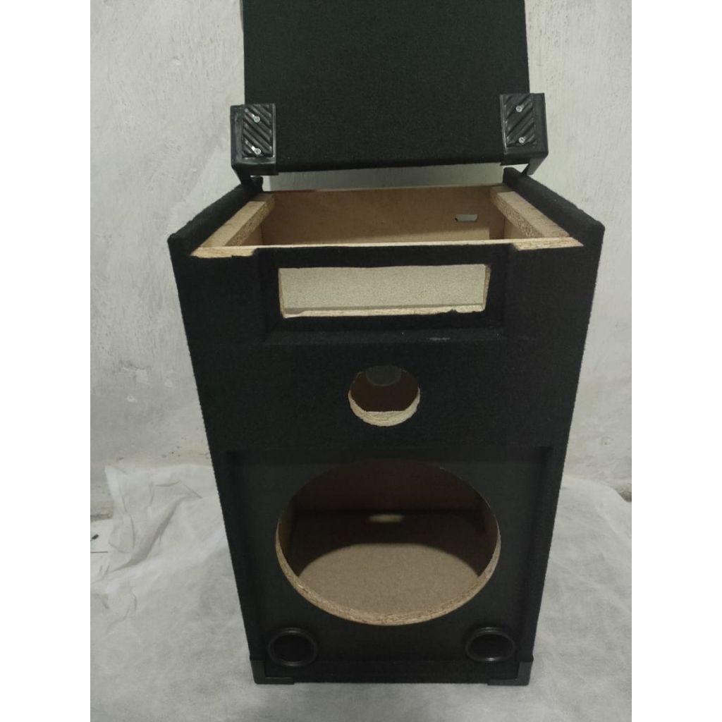 Jual Box Speaker 10 inch dan tempat ampli filter / Tempat mesin ...