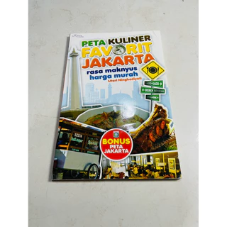 ( PROMO BUKU MURAH ORIGINAL ) BUKU MASAKAN / RESEP MASAKAN / PETA KULINER FAVORIT JAKARTA - UTARI NINGHADIYATI