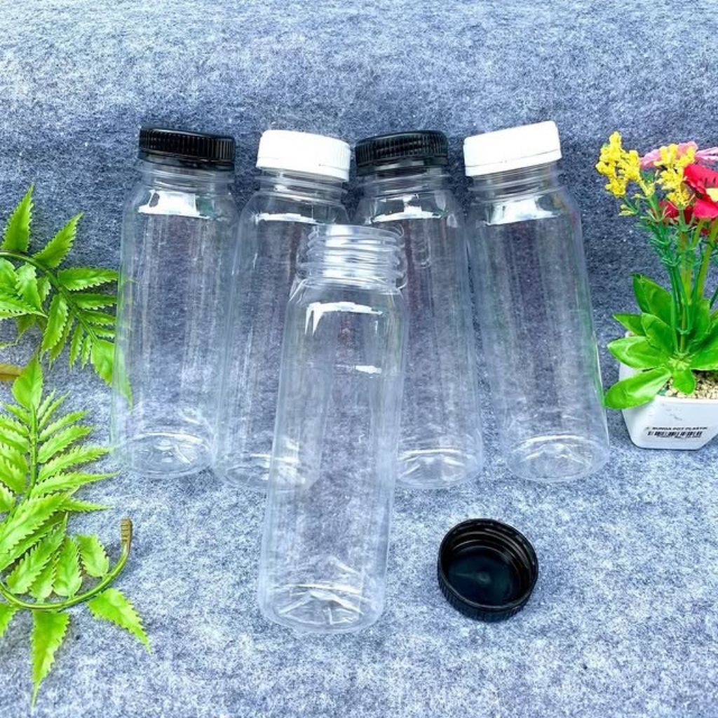 Jual Botol Minuman 250 ml Botol Kale 250 Tebal 18 gr FREE Packing ...