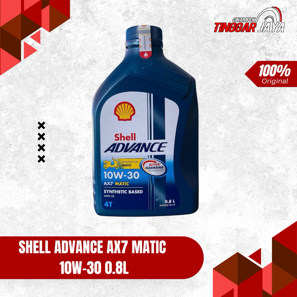 Jual Shell Advance AX7 Matic 10w-30 0.8L | Shopee Indonesia