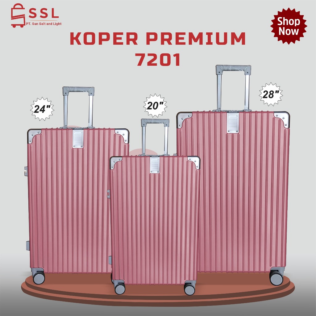 Jual Koper Premium V7102 V7107 20/24/28 inch Full Polycarbonate TSB ...