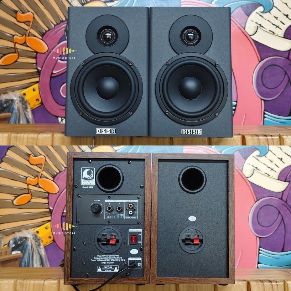 Jual DS5A MK 6 Dolphin Sound Speaker Monitor flat | Shopee Indonesia