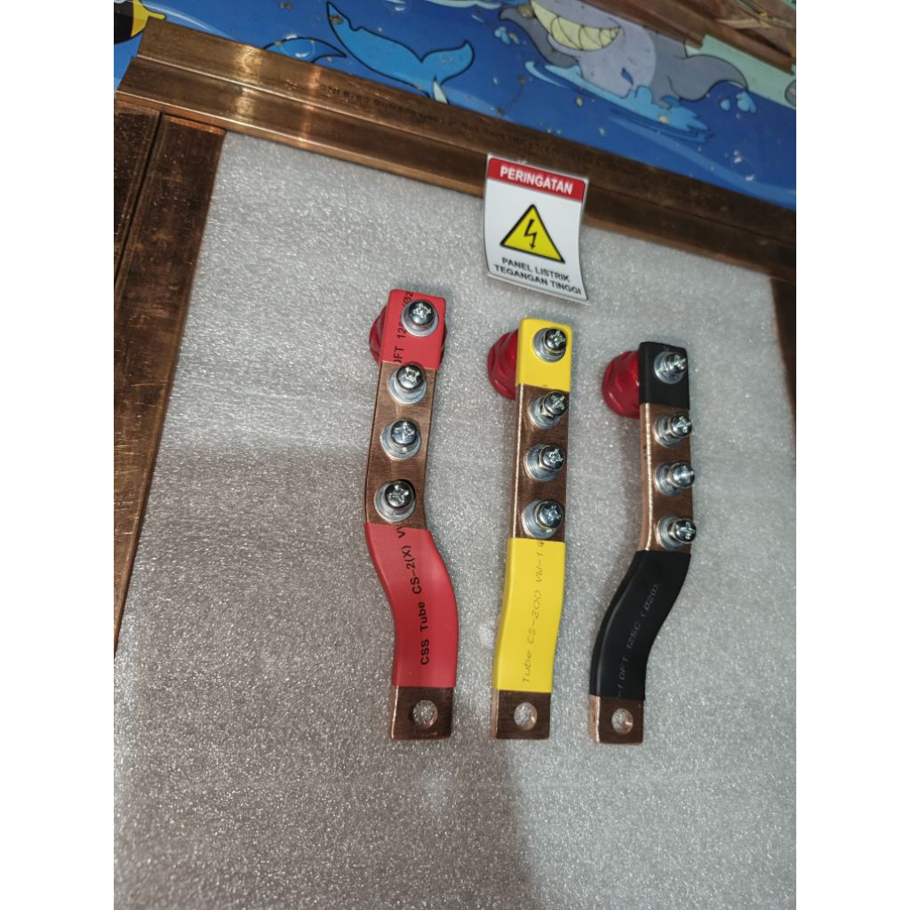 Jual BUSBAR 3×20 RST PANJANG 15 CM UNTUK MCCB 125A | Shopee Indonesia
