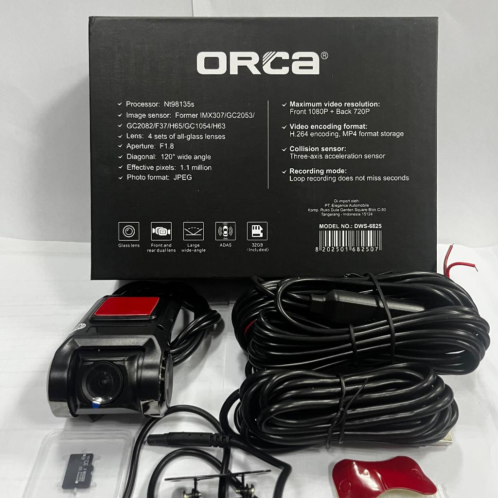Jual Kamera DVR Orca Dual Camera DW 668 / Dashcam Orca AHD | Shopee ...