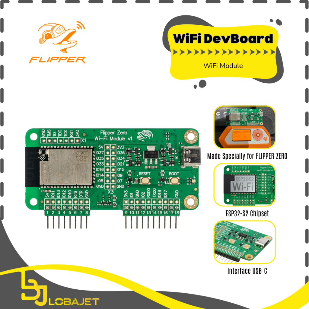 FLIPPER WiFi DevBoard - WiFi Module - Made Specially for FLIPPER ZERO
