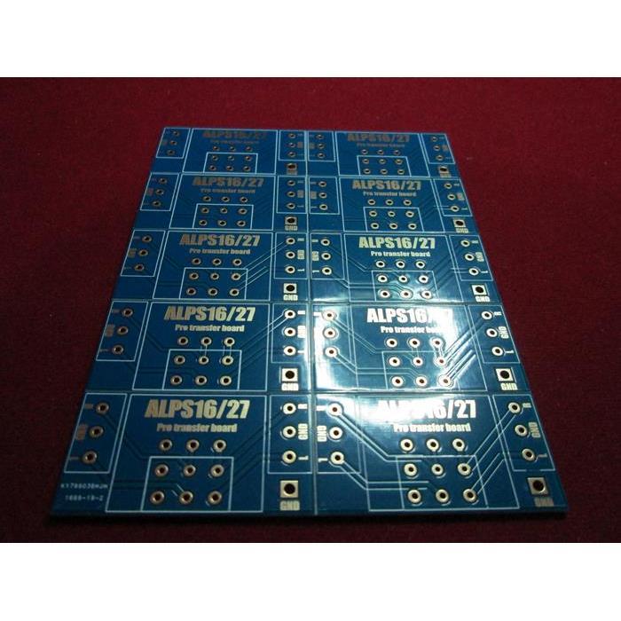 Jual Potentiometer PCB Suit for ALPS RK16 PCB / RK27 Gold Plated PCB ...